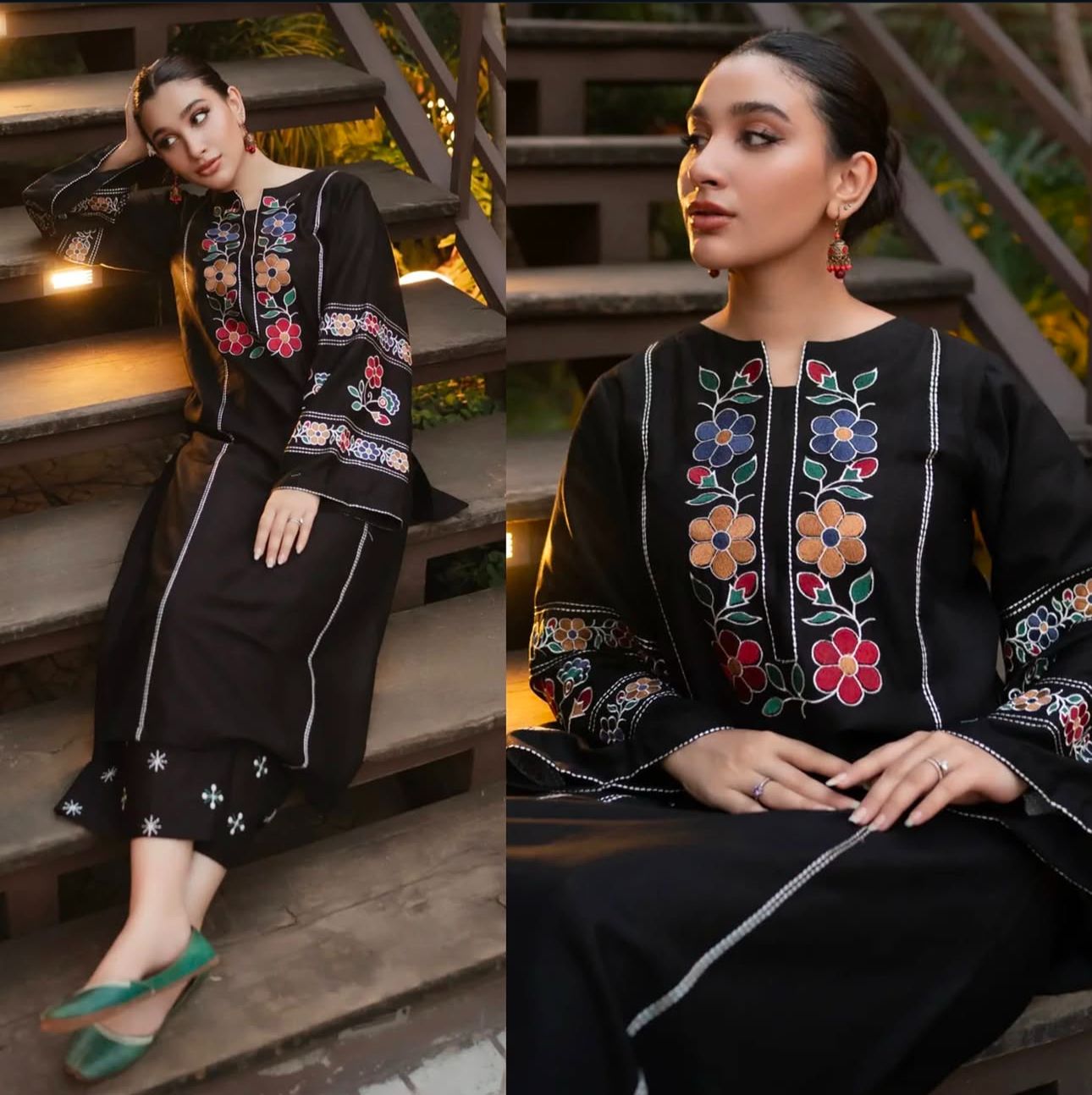 Cottage Cotton Lawn 2pc Stiched