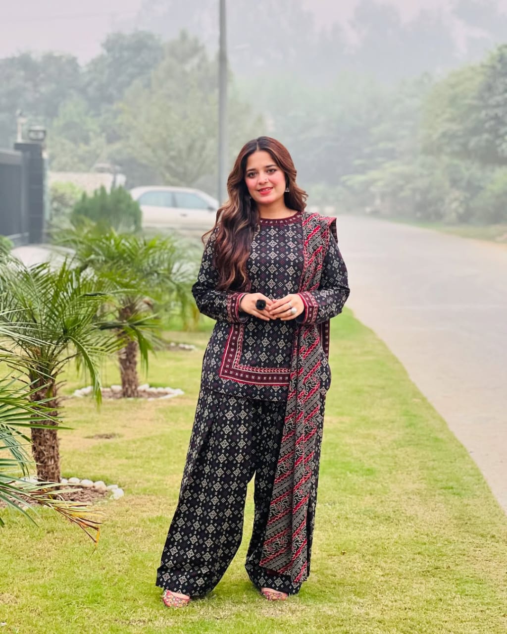 Ajrak 3pc Suit Lawn Collection Digital
