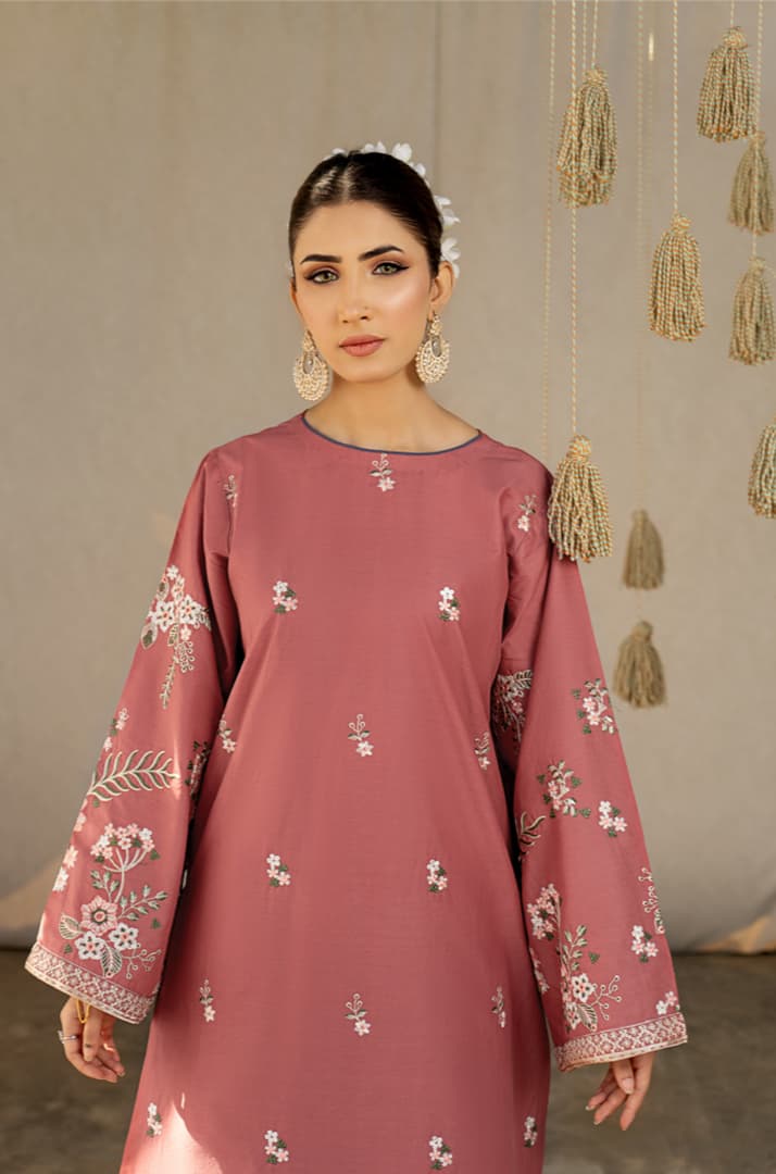 Durr-e-Fisha Embroidey 2pc Pure Lawn