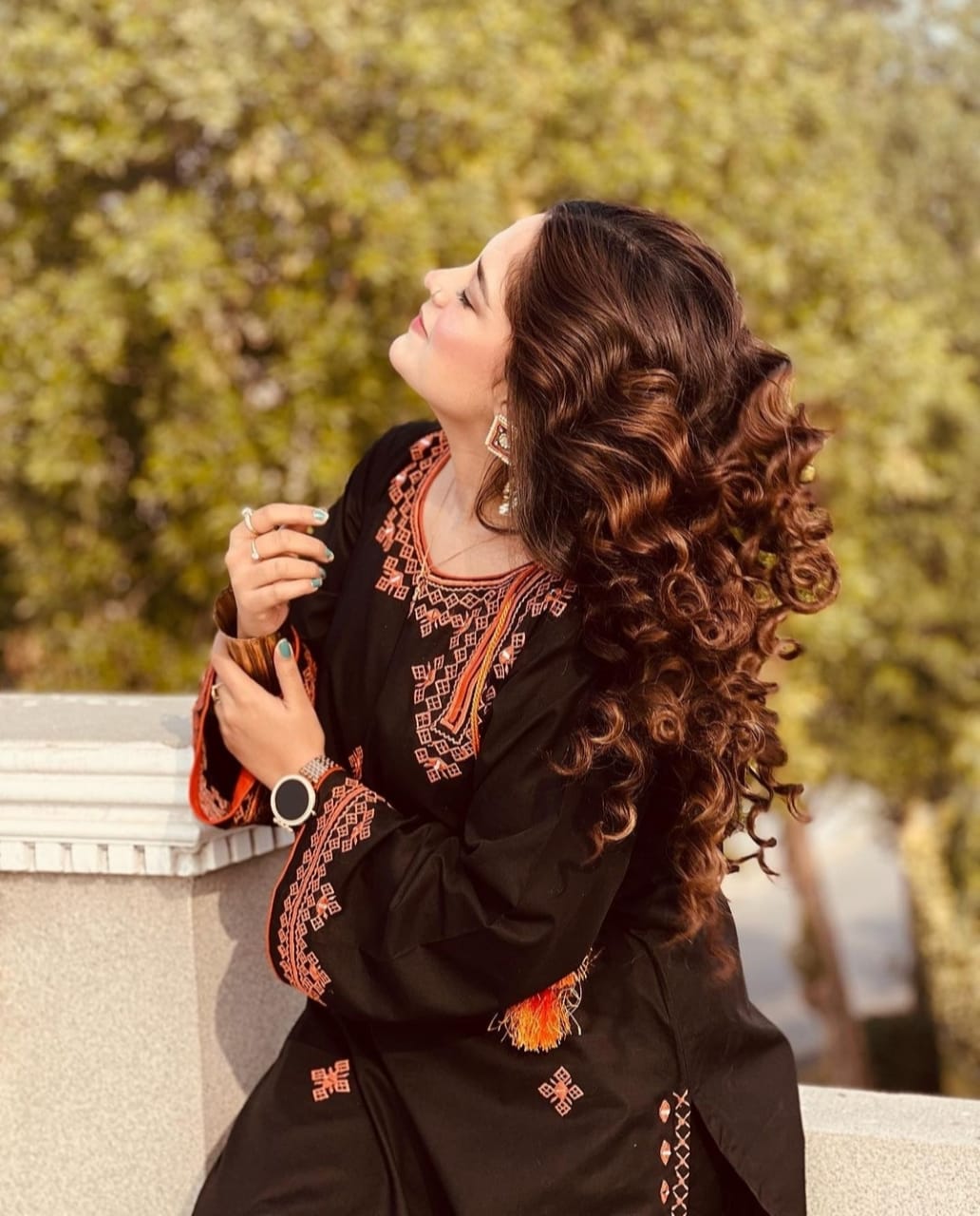 Balochi Embroidery Mirror Work Embroidery 2Pc