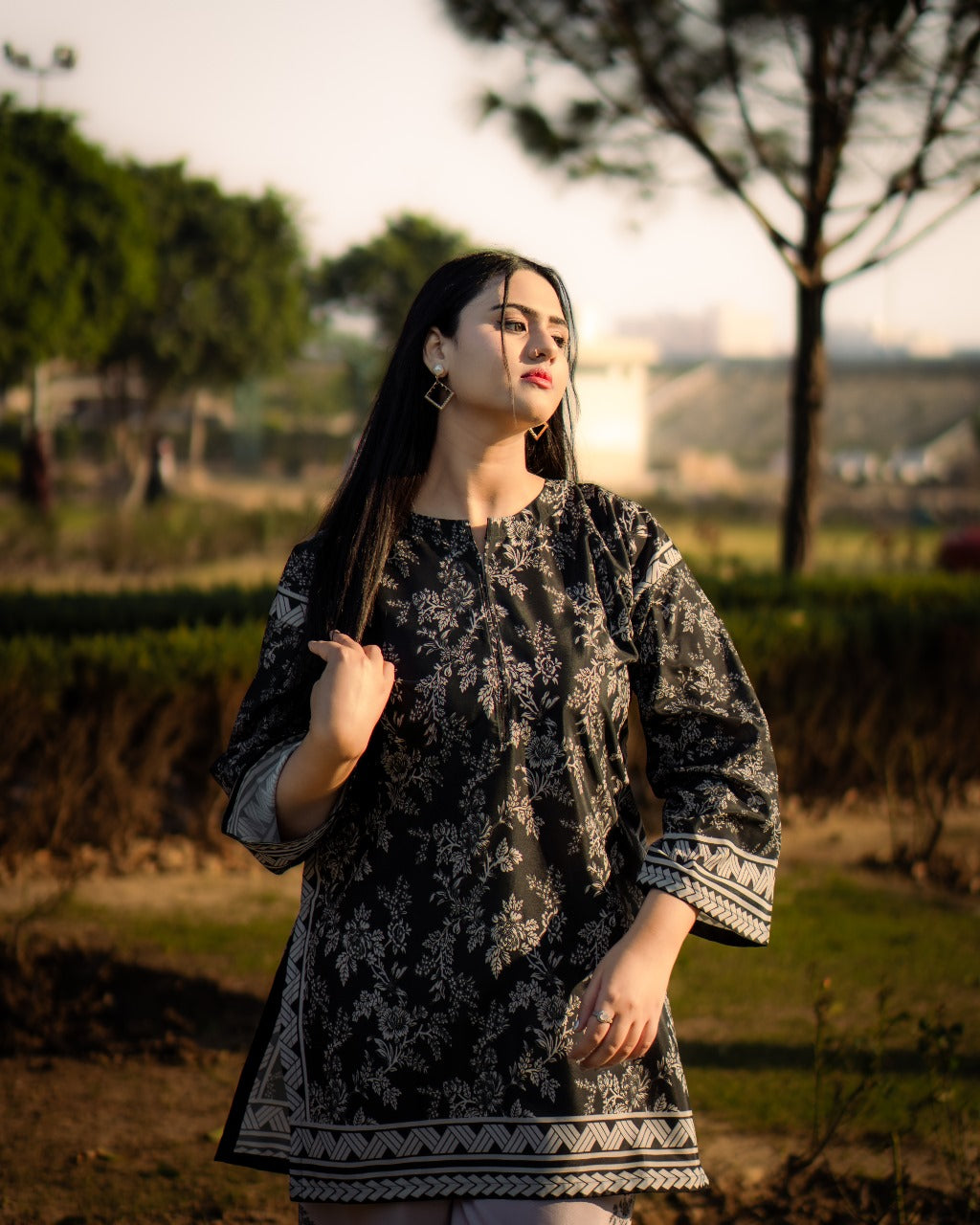 Dilruba Cord Set Digital Lawn 2pc