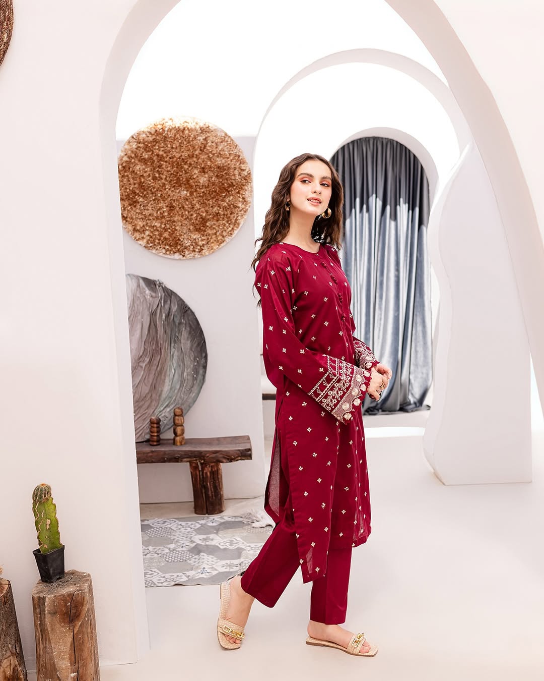 HASEEN EMBRODERY 2PC