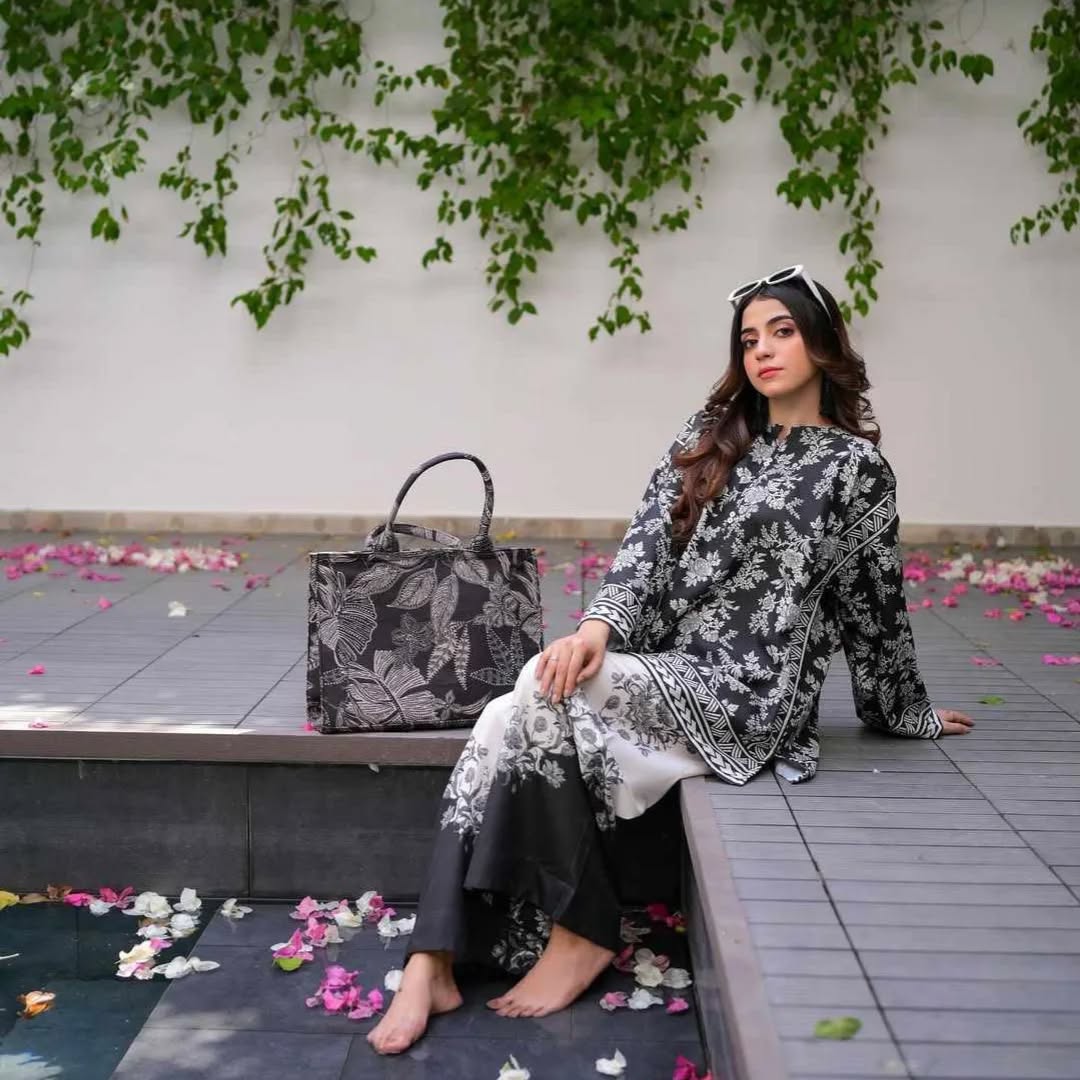 Dilruba Cord Set Digital Lawn 2pc