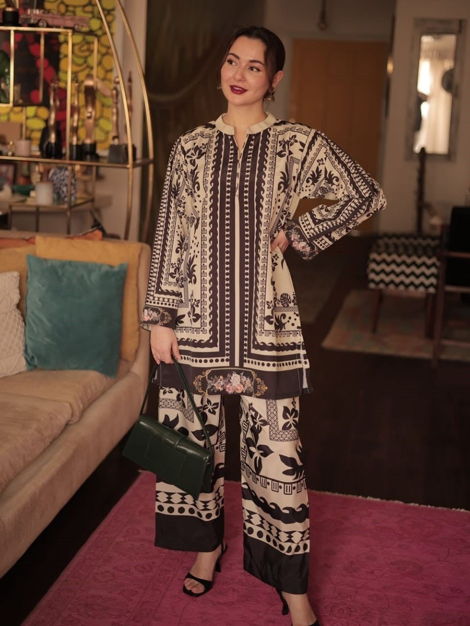 Summer Collection - Hania Amir Digital Printed 2Pc
