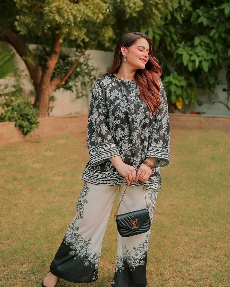 Dilruba Cord Set Digital Lawn 2pc