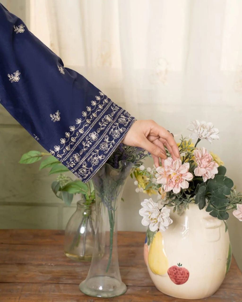 Desal Embroidery 2pc Stiched