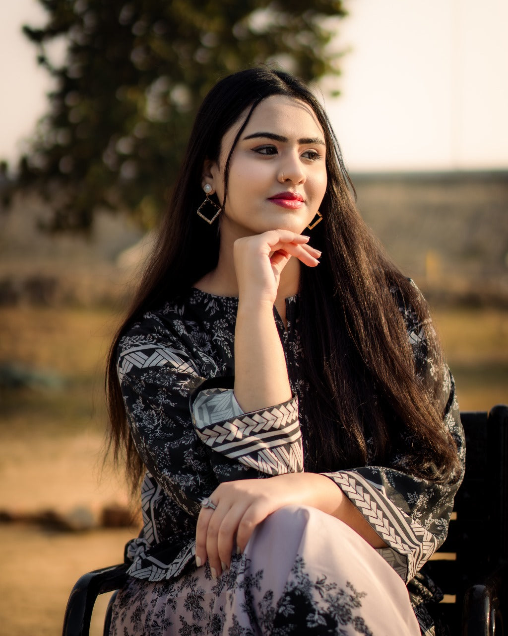 Dilruba Cord Set Digital Lawn 2pc