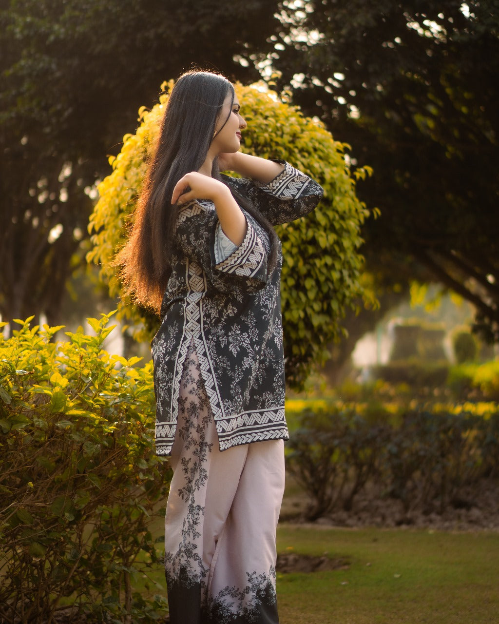 Dilruba Cord Set Digital Lawn 2pc